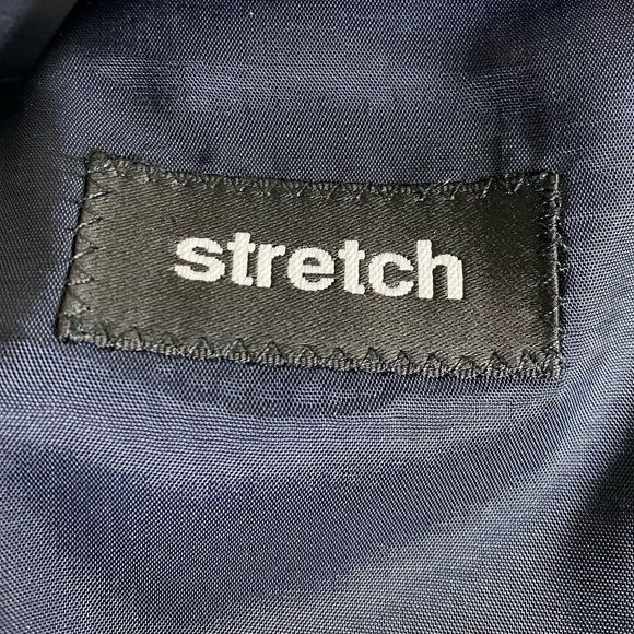 Boss Hugo Boss Black Label Astor Nostalgia Dark Blue Sport Coat Sz US 42 Euro 52 - Picture 5 of 7